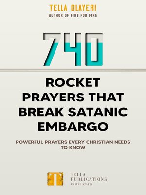 cover image of 740 Rocket Prayers that Break Satanic Embargo